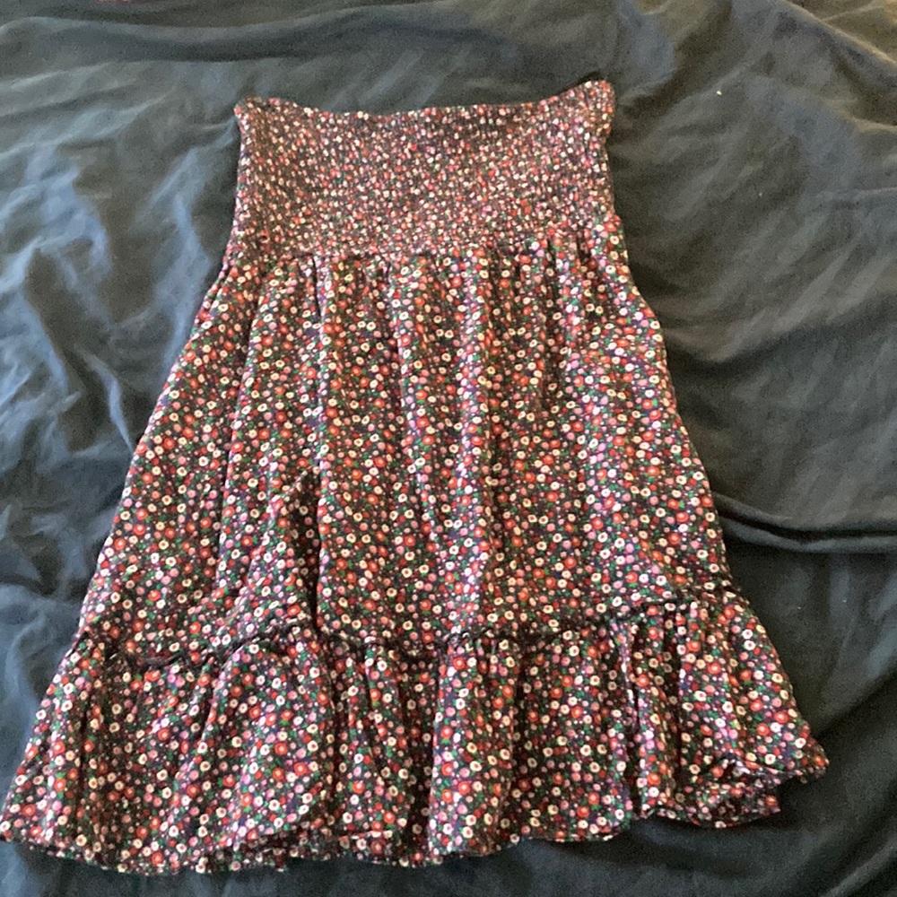 Summer  floral babydoll mini